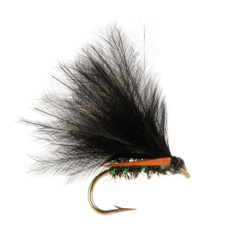 STILLWATER FLY CORMORANT GREEN HOLO RIB