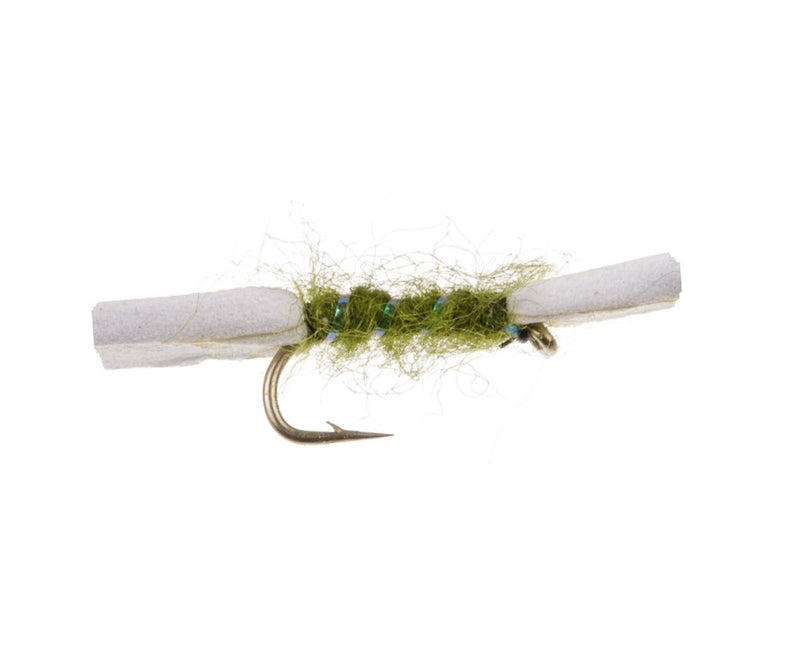 STILLWATER FLY FOAM SHIPMANS BUZZER OLIVE