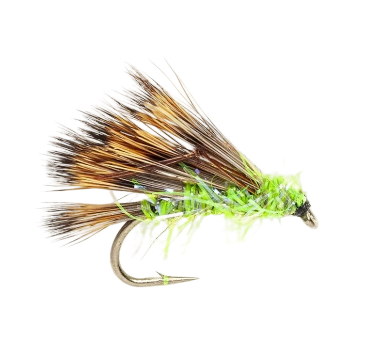 STILLWATER FLY SEDGE HOG STRAGGLE FRITZ LIME