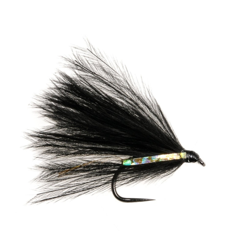 STILLWATER BARBLESS FLY CORMORANT HOLO GOLD