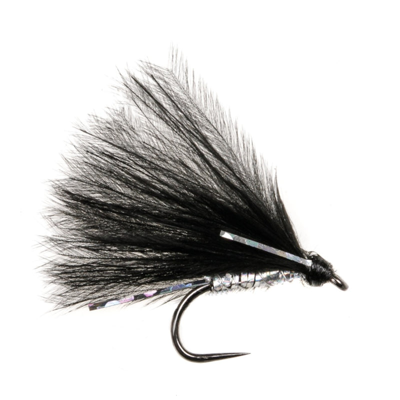 STILLWATER BARBLESS FLY CORMORANT HOLO SILVER