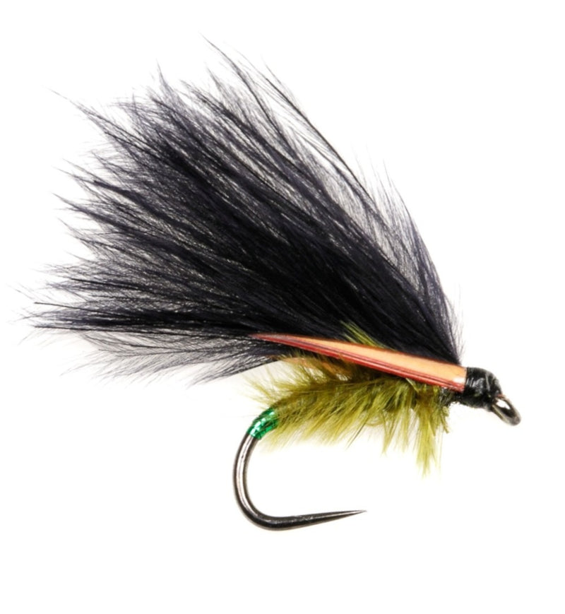 STILLWATER BARBLESS FLY CORMORANT OLIVE FUZZ