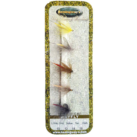 REALISTIC MAYFLY CDC DRAKE SET - 5PCS
