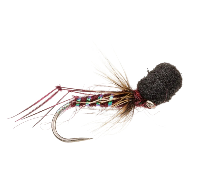 STILLWATER BARBLESS FLY POPPER HOPPER CLARET