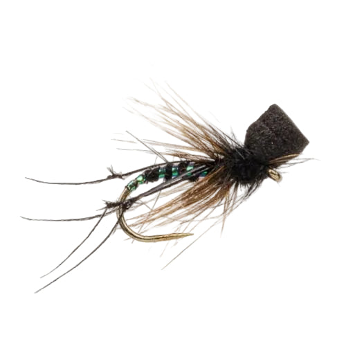 STILLWATER BARBLESS FLY POPPER HOPPER BLACK