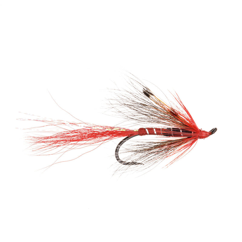 SALMON SINGLE FLY ALLY'S SHRIMP-RED