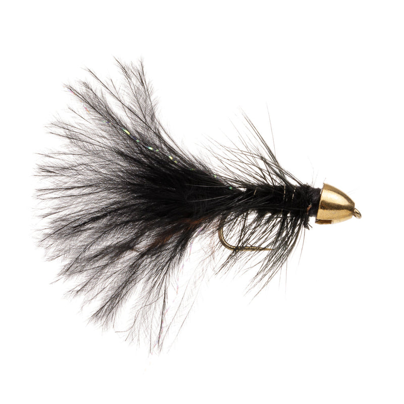 SALMON SINGLE FLY TUNGSTEN SALMON NYMPH BLACK