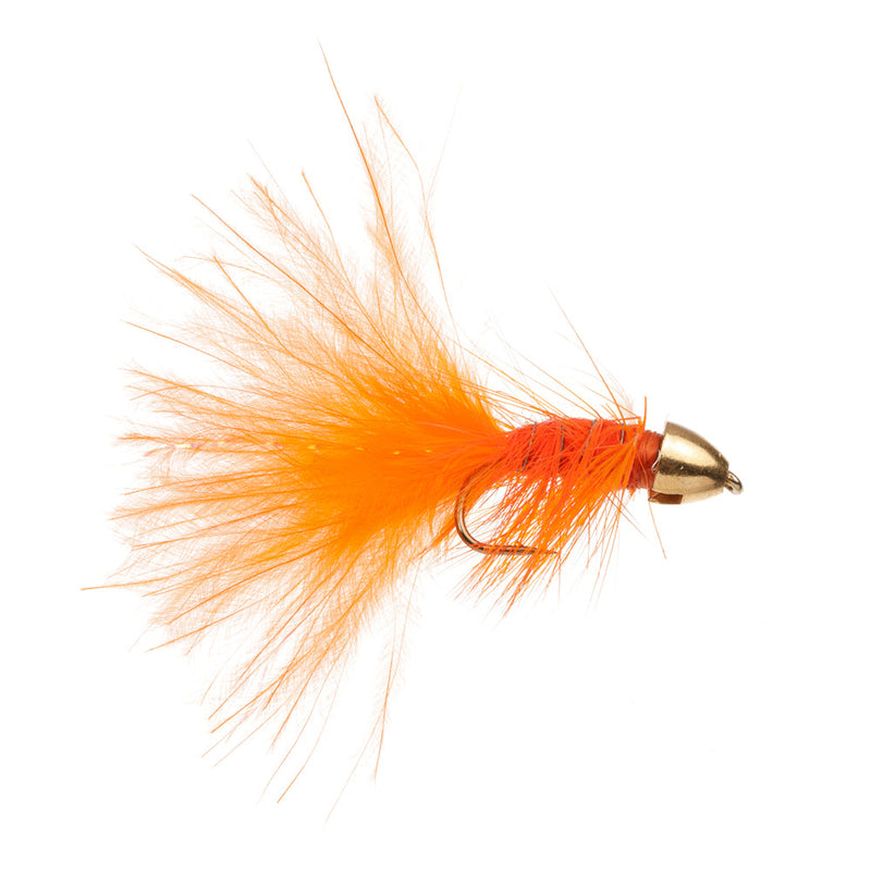 SALMON SINGLE FLY TUNGSTEN SALMON NYMPH ORANGE