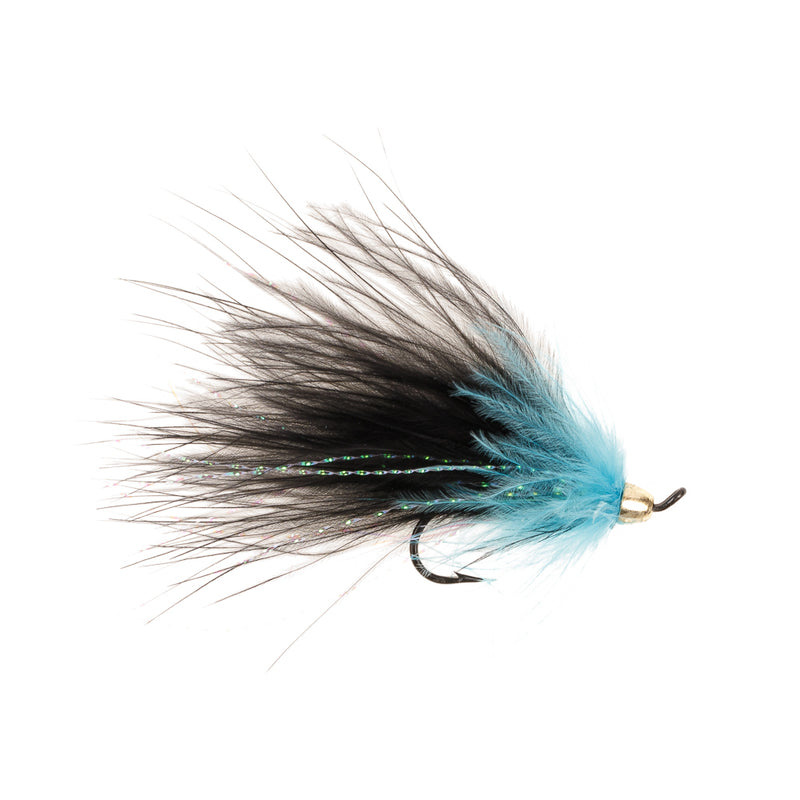 SALMON SINGLE FLY CONEHEAD MARA SPEY BLUE