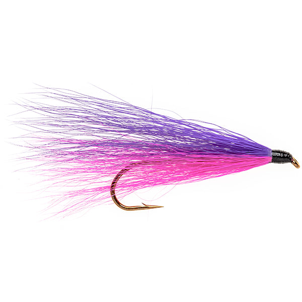 SALMON SINGLE FLY PURPLE & PINK COHO