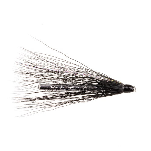 SEA TROUT TUBE FLY BLACK