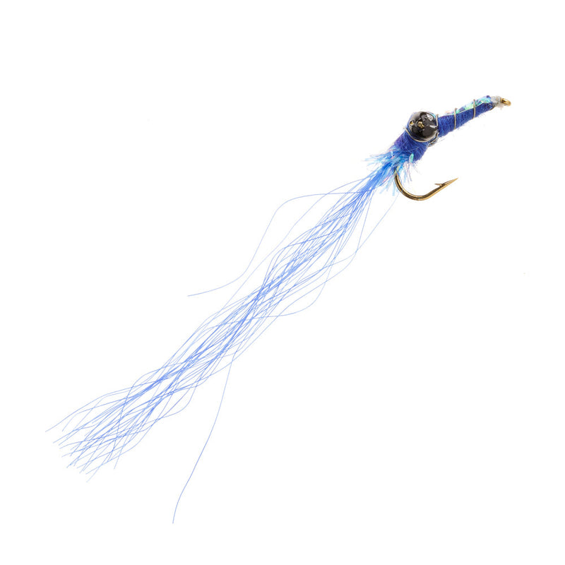 SEA TROUT FLY BEADEYE BLUE SHRIMP