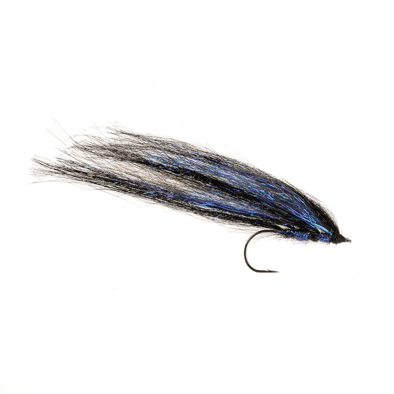 SEA TROUT FLY FLASH PAWN BLUE & BLACK