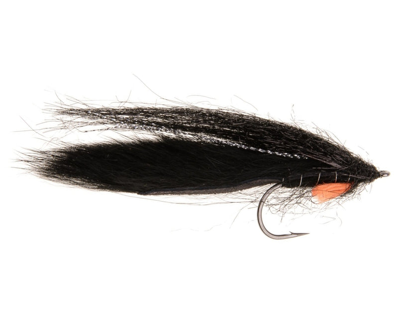 SEA TROUT FLY FOXY FLASH PAWN BLACK
