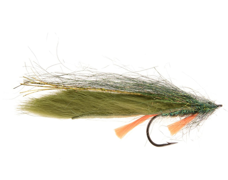 SEA TROUT FLY FOXY FLASH PAWN OLIVE