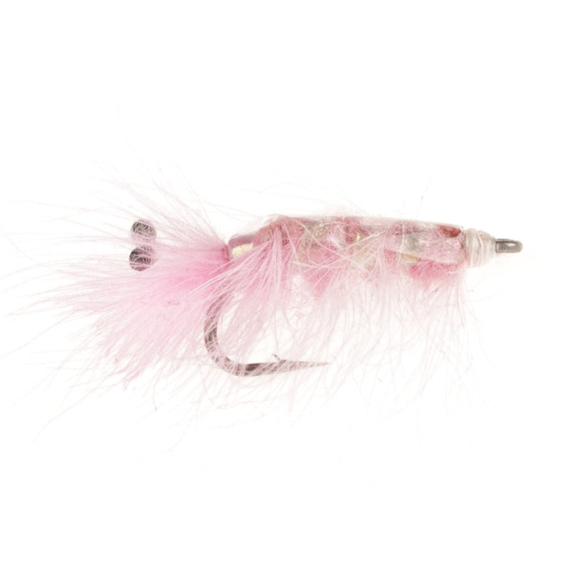 SEA TROUT FLY PINK CDC SHRIMP
