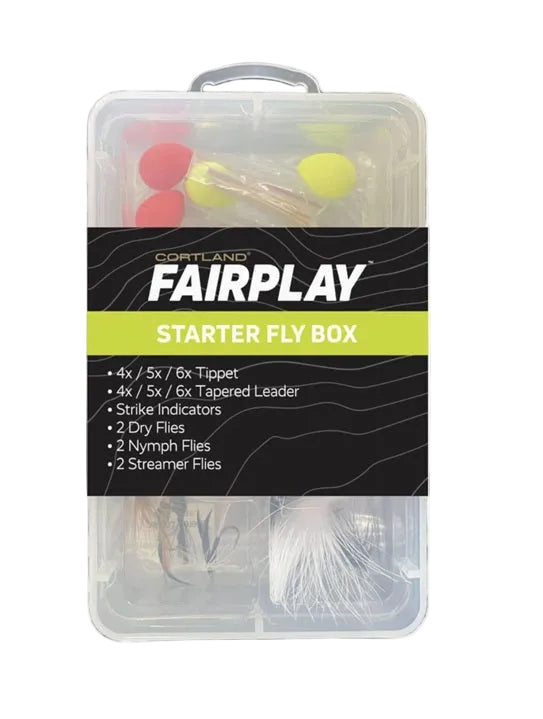 CORTLAND FLY FISHING STARTER KIT VEST TOOLS