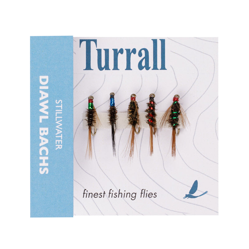 QUICK GRAB SELECTION STILLWATER DIAWL BACHS  5 FLIES
