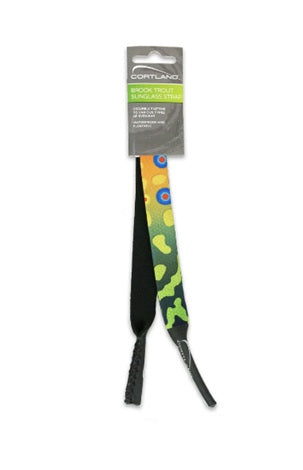 CORTLAND FLY FISHING SUNGLASS STRAP BROOK TROUT