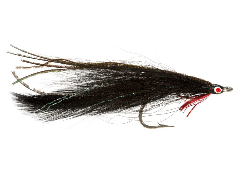 PREMIUM SALTWATER FLY DECEIVER-BLACK