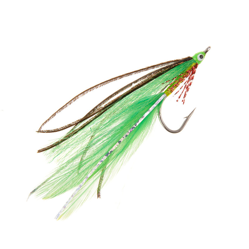 PREMIUM SALTWATER FLY DECEIVER-CHARTREUSE