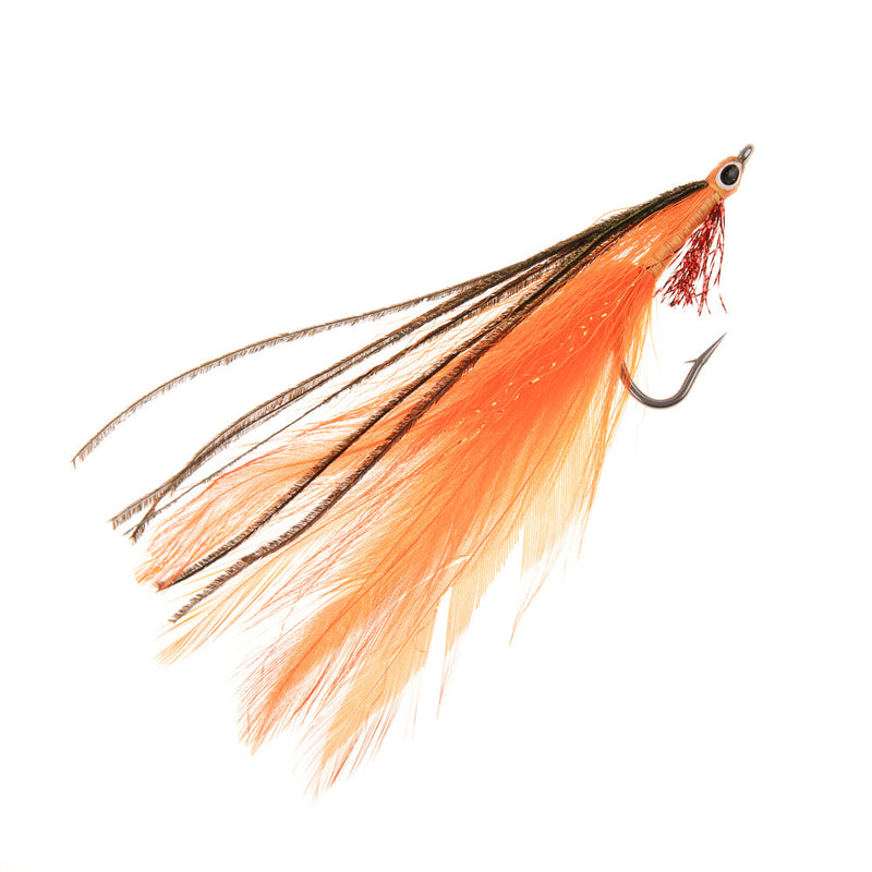 PREMIUM SALTWATER FLY DECEIVER-ORANGE