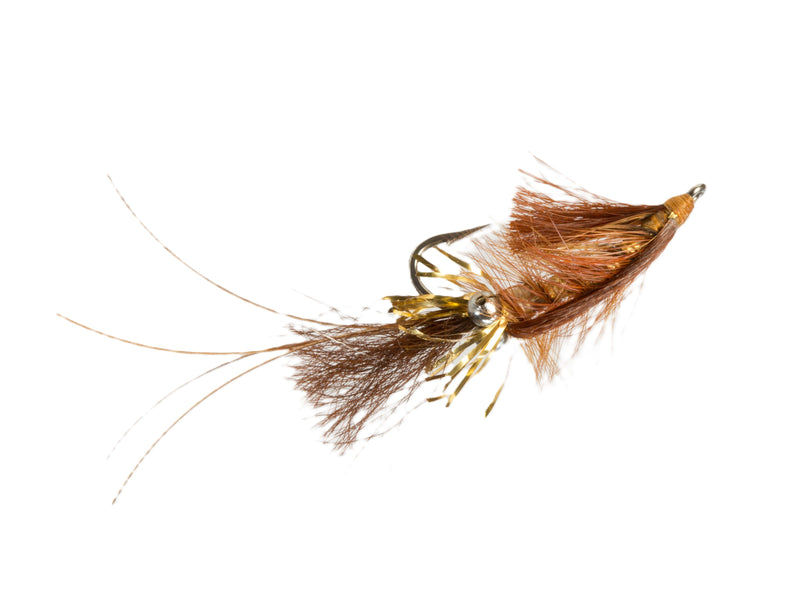 PREMIUM SALTWATER FLY JIMS GOLD-EYE SHRIMP
