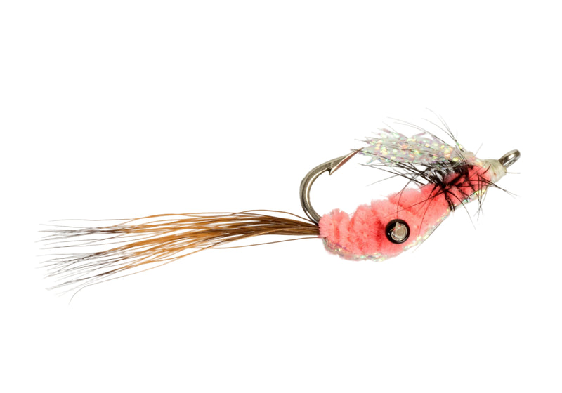 PREMIUM SALTWATER FLY SCATES SHRIMP-PINK