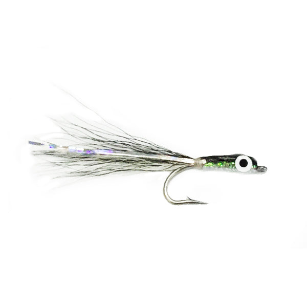 PREMIUM SALTWATER FLY BUCKTAIL FRY BLACK