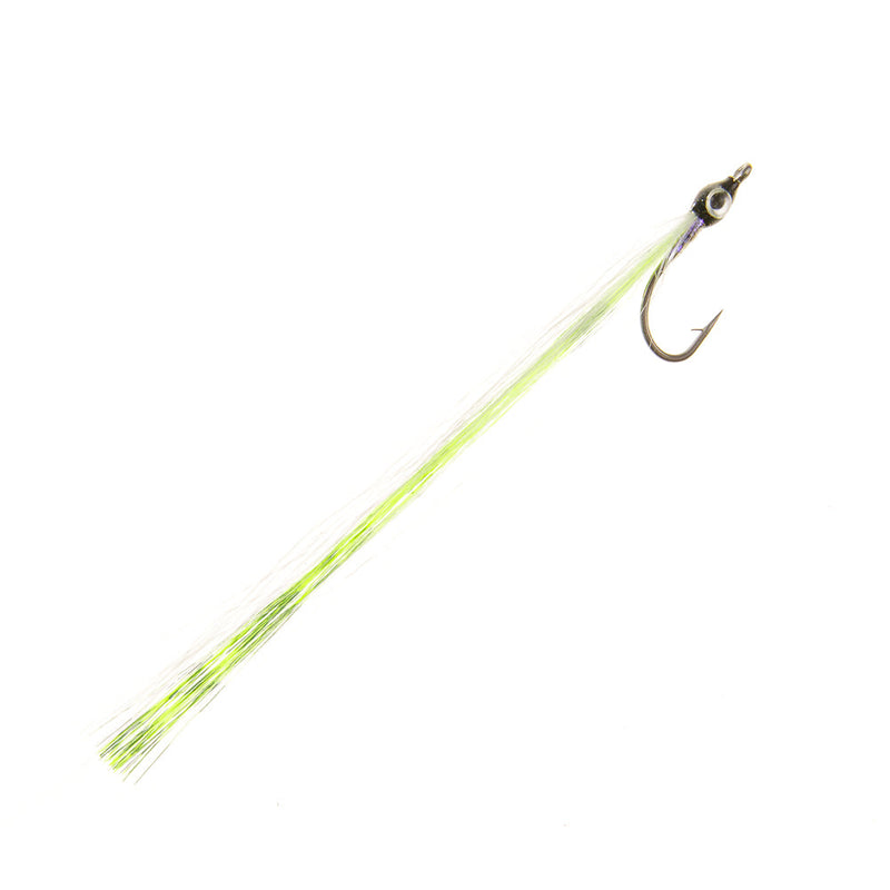 PREMIUM SALTWATER FLY TIGER CHARTREUSE SAND EEL