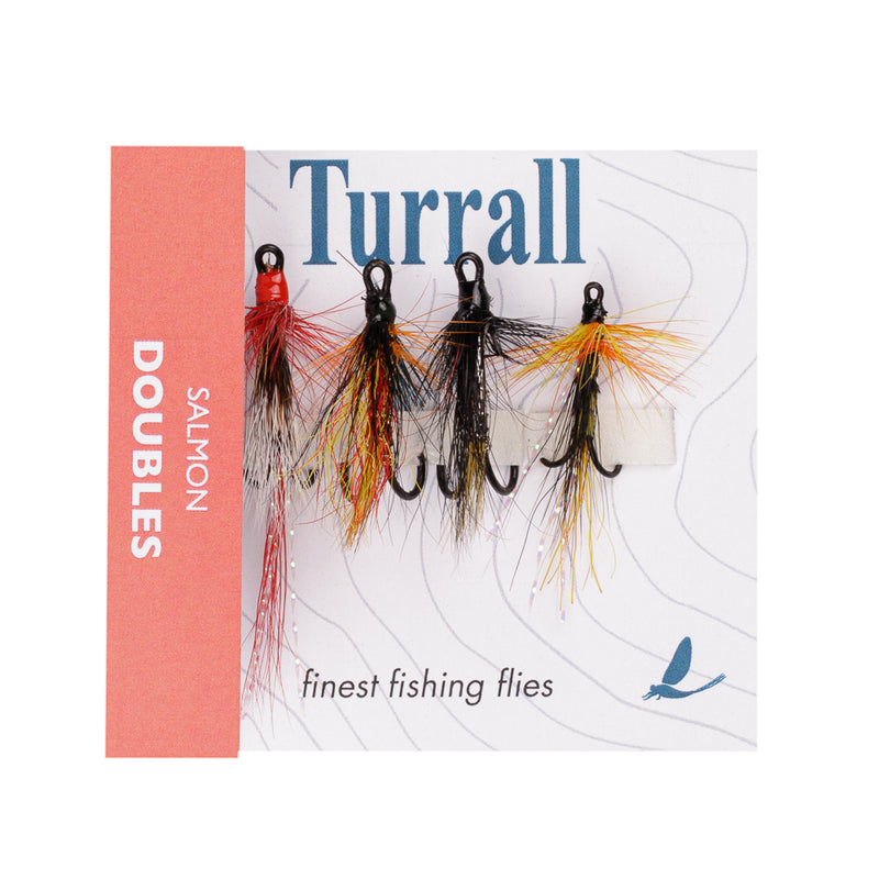 QUICK GRAB SELECTION SALMON DOUBLES 4 FLIES