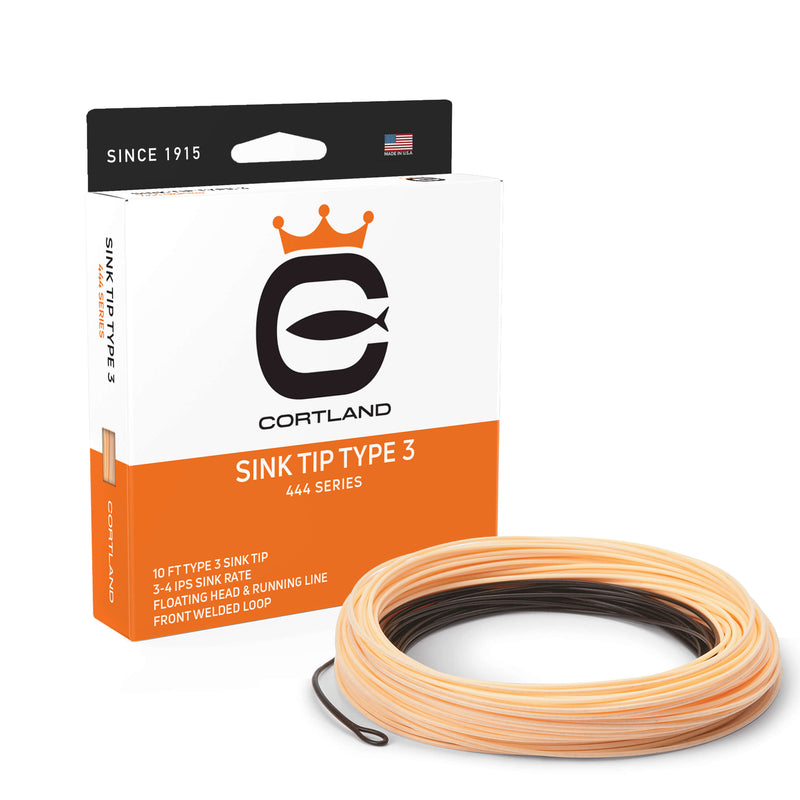 CORTLAND 444 SINK TIP TYPE 3 / FLOATING FLY LINE