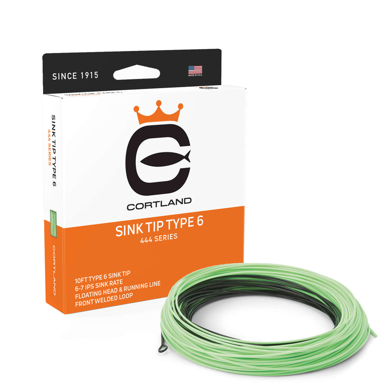 CORTLAND 444 SINK TIP TYPE 6 / FLOATING FLY LINE