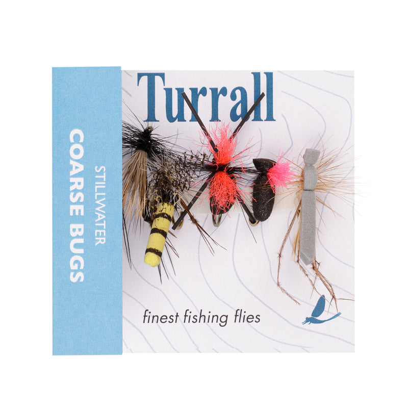 QUICK GRAB SELECTION STILLWATER COARSE BUGS 5 FLIES