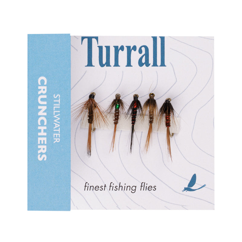 QUICK GRAB SELECTION STILLWATER CRUNCHERS 5 FLIES