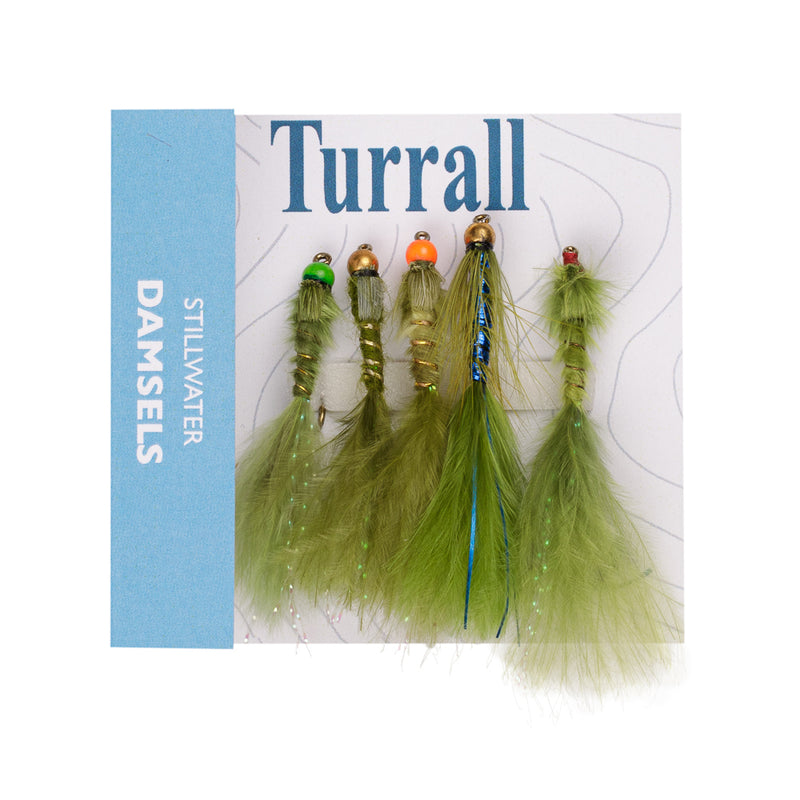 QUICK GRAB SELECTION STILLWATER DAMSELS 5 FLIES