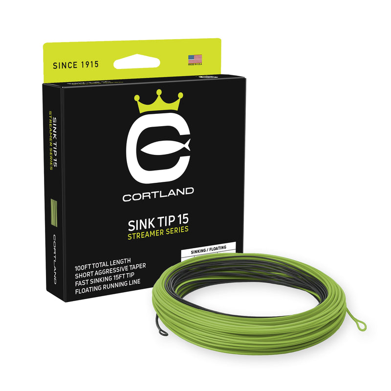 CORTLAND STREAMER SINK TIP 15 T6/ FLOAT FLY LINE