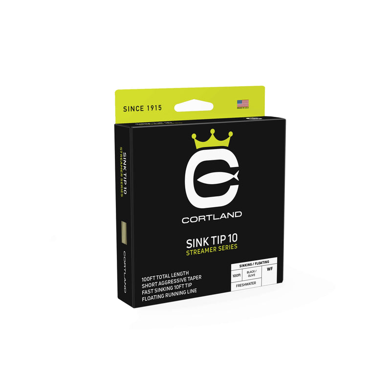 CORTLAND STREAMER SINK TIP 10 T6 / FLOAT FLY LINE