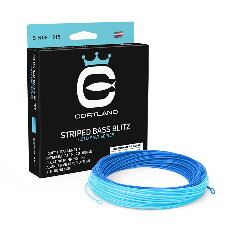 CORTLAND STRIPED BASS BLITZ INT/ FLOAT FLY LINE