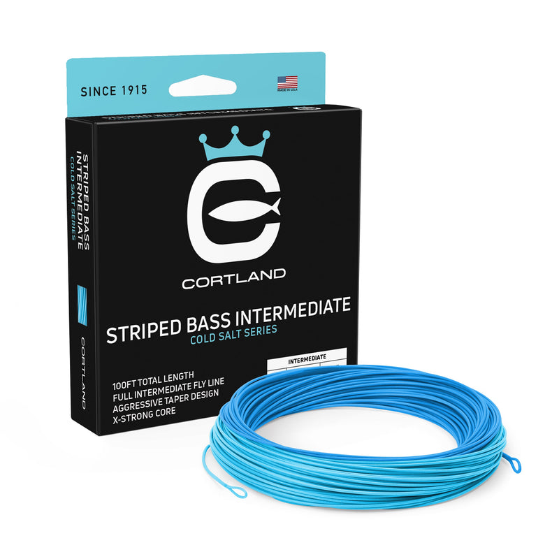 CORTLAND STRIPED BASS INTERMEDIATE FLY LINE