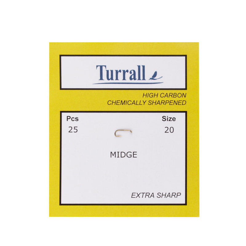 MIDGE FINE DRY FLY FISHING HOOK