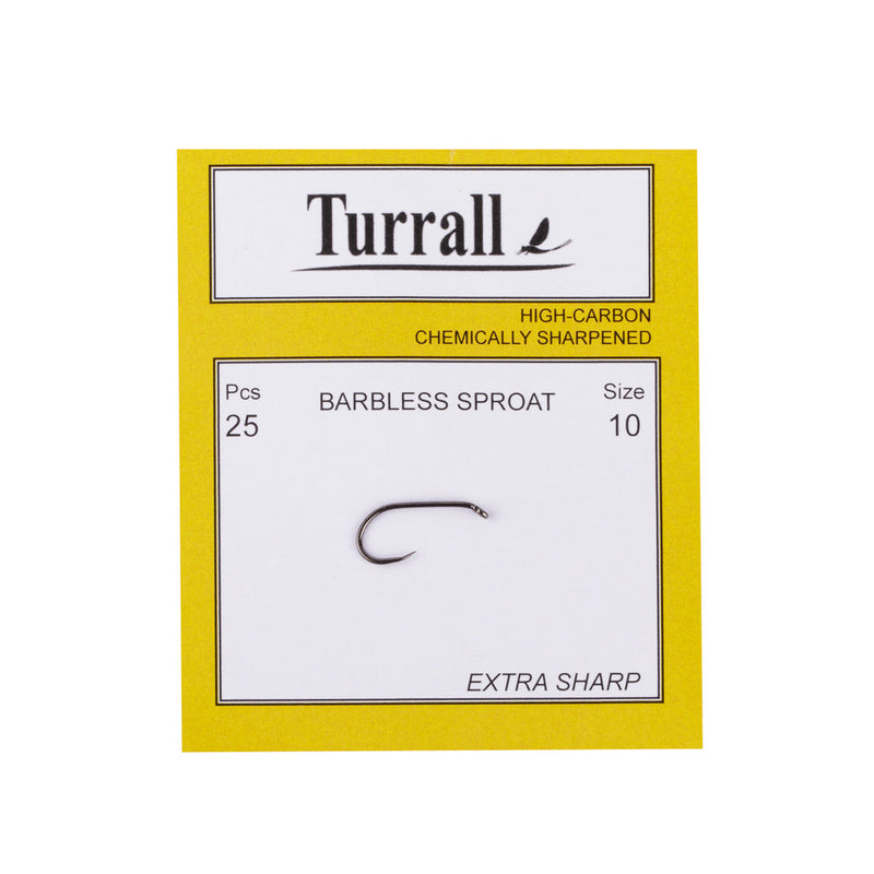 BARBLESS SPROAT FLY FISHING HOOK