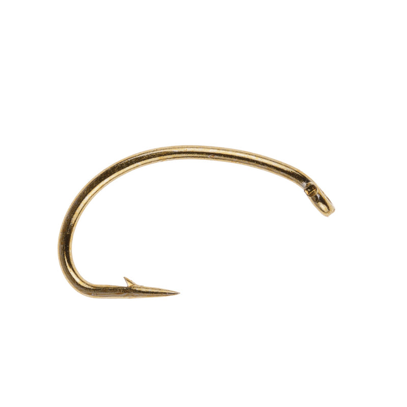 GRUB BRONZE FLY FISHING HOOK