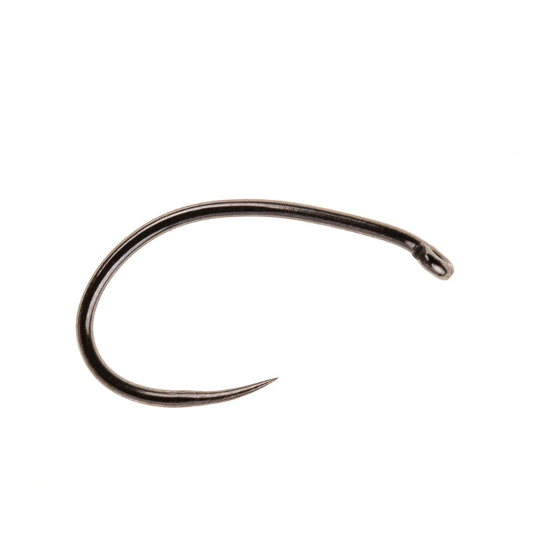 BARBLESS GRUB SHRIMP FLY FISHING HOOK
