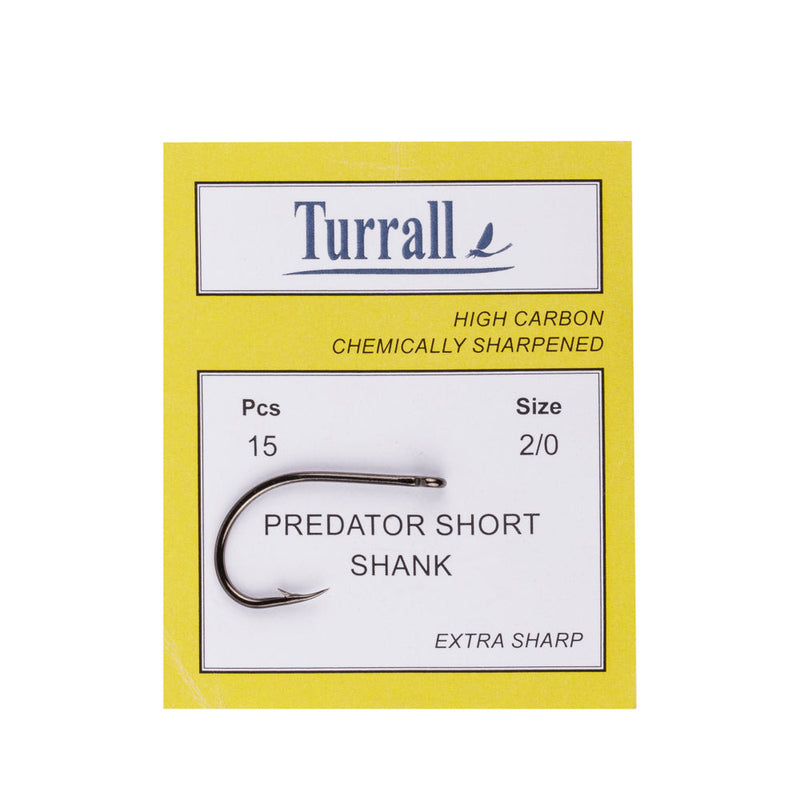PIKE PREDATOR SHORT SHANK FLY FISHING HOOK