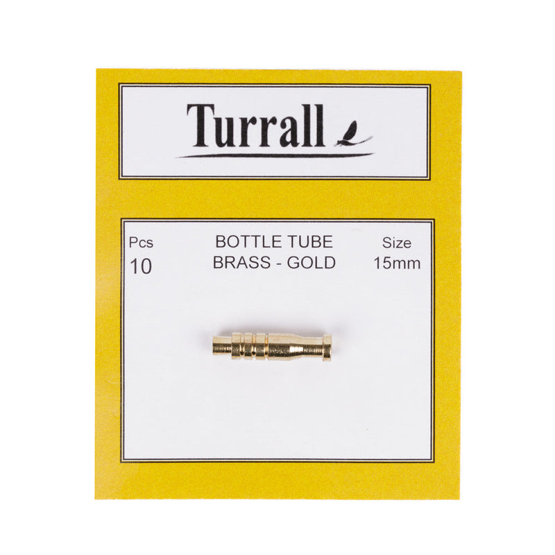 BOTTLE FISHING FLY TUBE BRASS #0.5