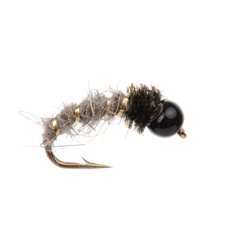 GRUB BRONZE FLY FISHING HOOK