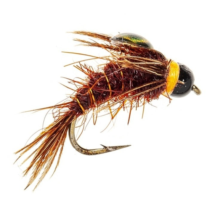 TUNGSTEN NYMPH FLY TUNGSTEN BEAVER HOLE SPECIAL BROWN