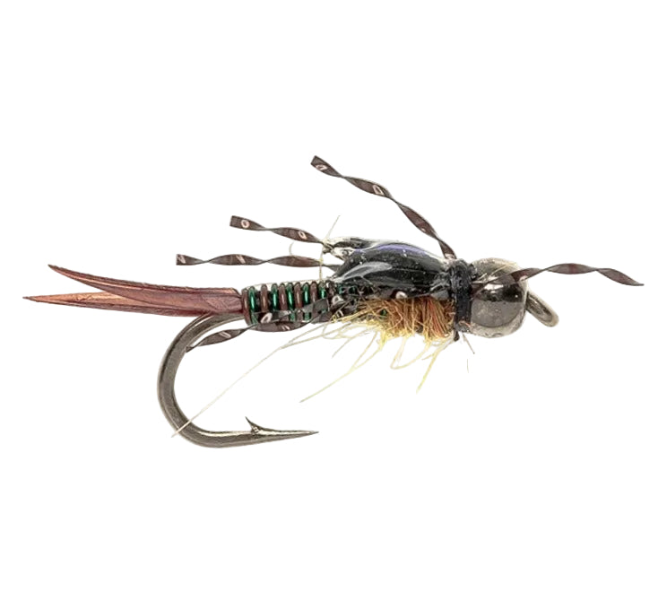 TUNGSTEN NYMPH FLY TUNGSTEN COPPER MICRO STONEFLY OLIVE