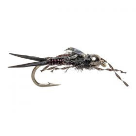 TUNGSTEN NYMPH FLY TUNGSTEN COPPER MICRO STONEFLY BLACK
